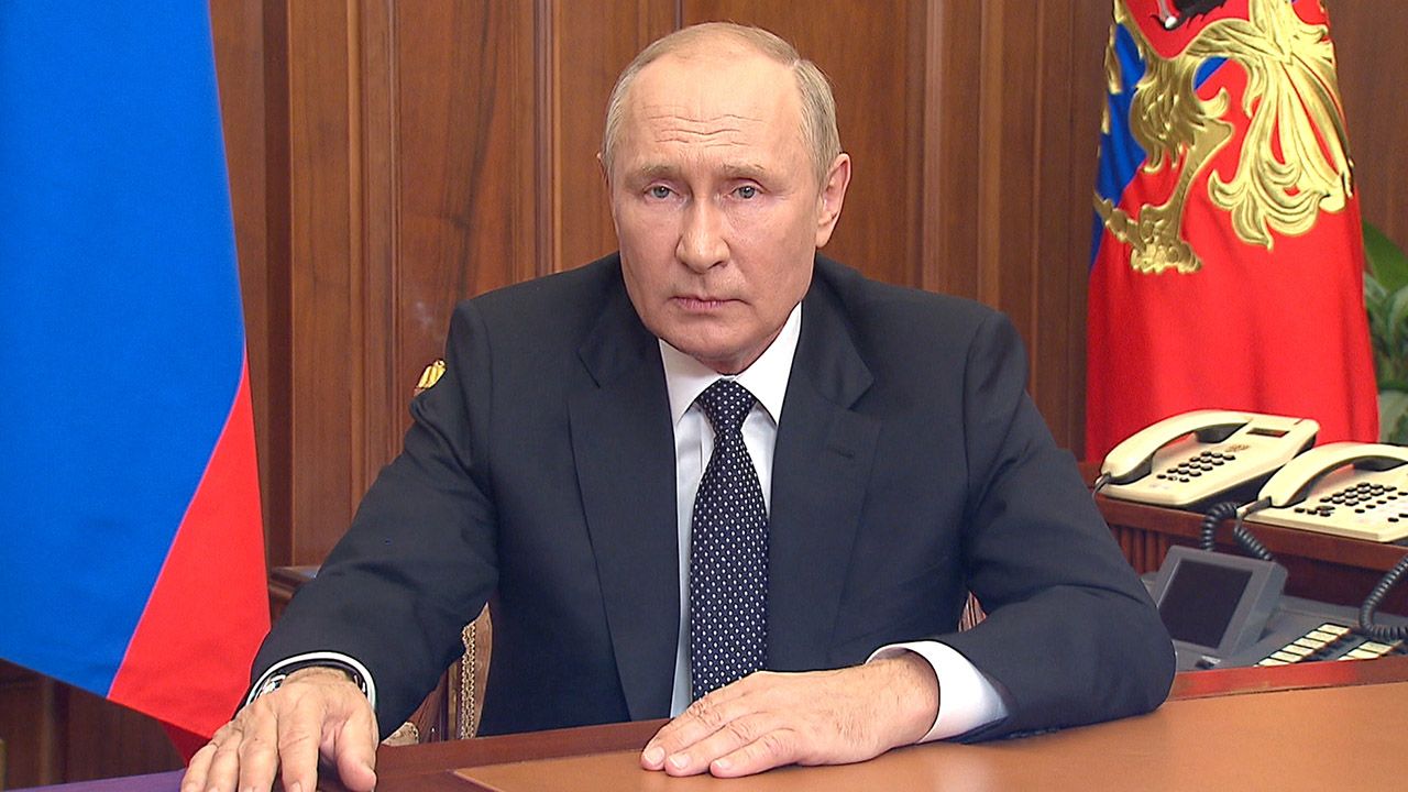 Władimir Putin (fot. Kremlin Pool/Russian Look/Forum)