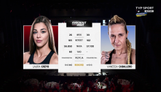 Laura Grzyb vs. Vanessa Caballero (fot. TVP)